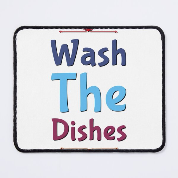 Item preview, Wash The Dishes designed and sold by weavernap.
