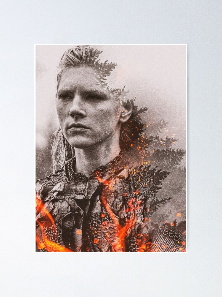 Lagertha (Limited edition Giclée fine art popular print)