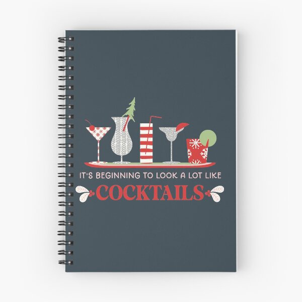 Item preview, It's Beginning to Look A Lot Like Cocktails designed and sold by SharksOnShore.