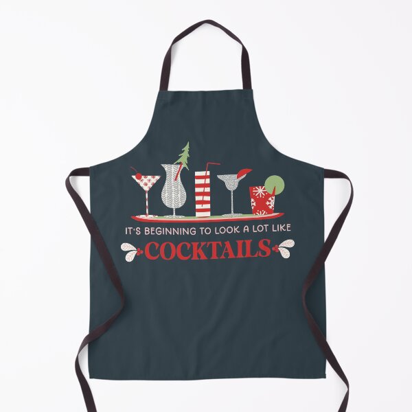 Item preview, It's Beginning to Look A Lot Like Cocktails designed and sold by SharksOnShore.