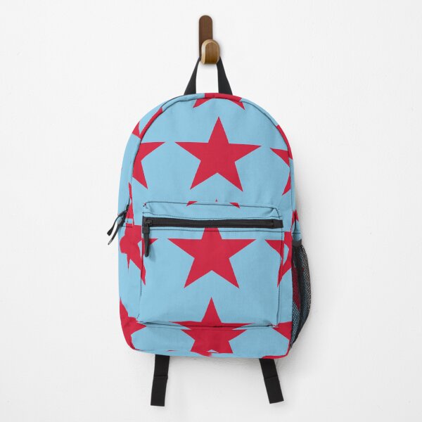 Item preview, Large RED and BABY BLUE STARS designed and sold by RachelMacht.