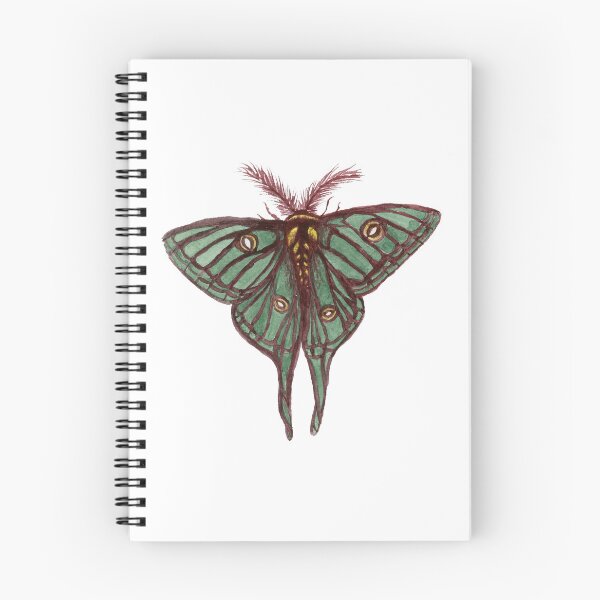 Item preview, Watercolor Spanish Moon Moth designed and sold by paintedpansy.