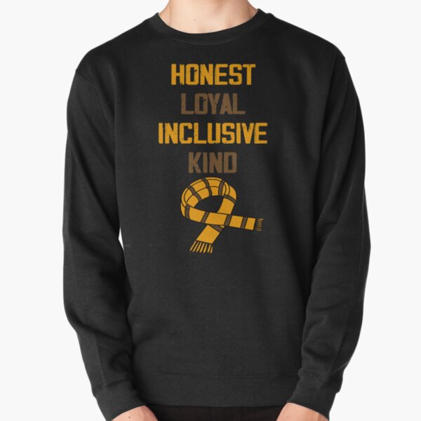 Honest Loyal Inclusive Kind Écharpe 1 Sweatshirt épais