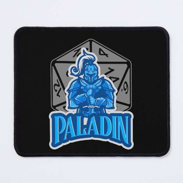 Item preview, Paladin AD&D Character Class Critical Hit d20 Polyhedral Dice Design designed and sold by Candlewood Museum & Gift Shoppe.