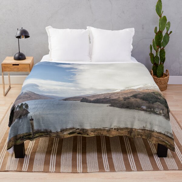 Item preview, Jacobite Memorial and Loch Shiel in Winter designed and sold by heidipics.