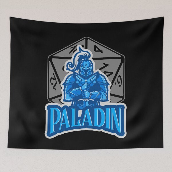 Item preview, Paladin AD&D Character Class Critical Hit d20 Polyhedral Dice Design designed and sold by Candlewood Museum & Gift Shoppe.