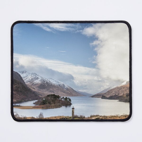 Item preview, Jacobite Memorial and Loch Shiel in Winter designed and sold by heidipics.