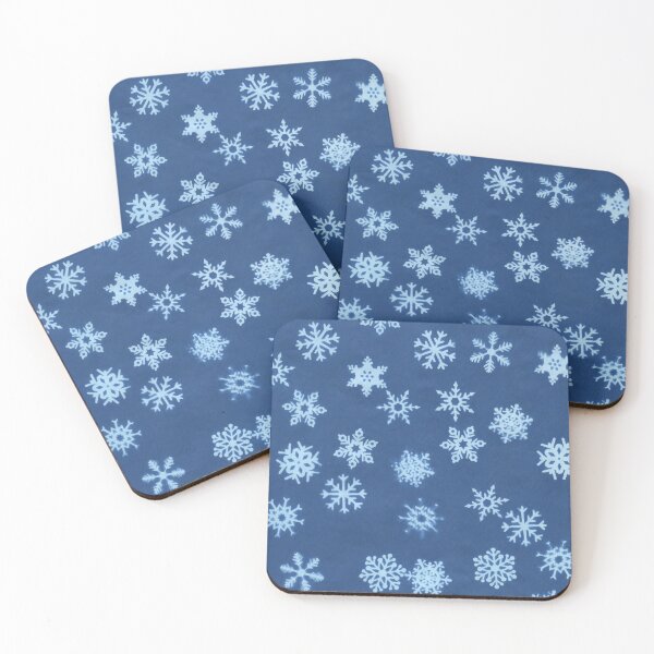 Item preview, Cyanotype Snowflakes designed and sold by LymphomaLass.