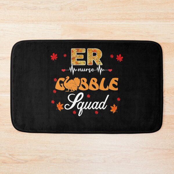 Item preview, Er Nurse Thanksgiving Gobble Squad Emergency designed and sold by GINIART.