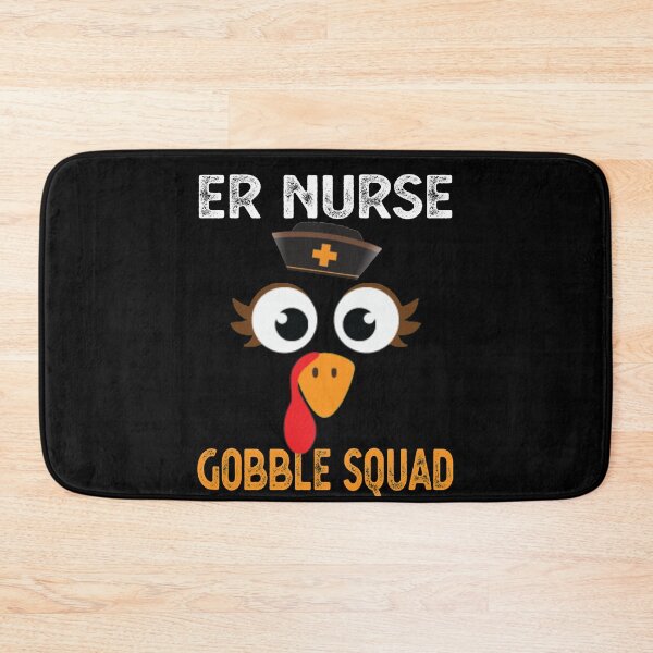 Item preview, Er Nurse Thanksgiving Gobble Squad Emergency designed and sold by GINIART.