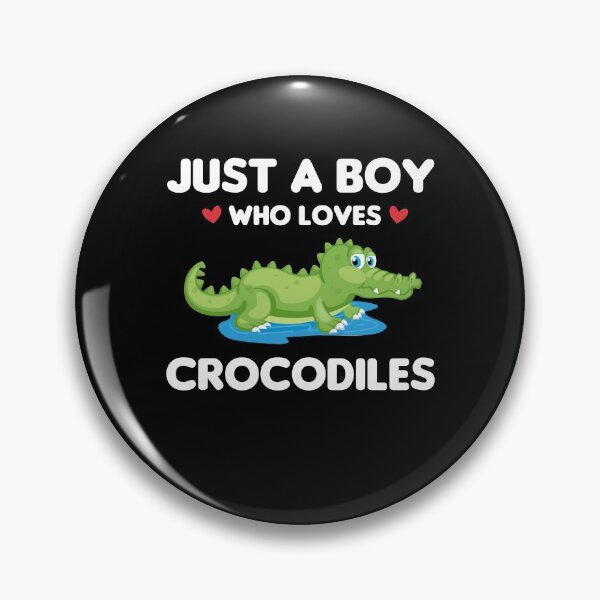 Item preview, Just A Boy Who Loves Crocodiles designed and sold by imaneless.