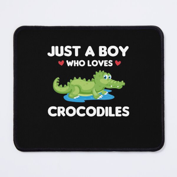 Item preview, Just A Boy Who Loves Crocodiles designed and sold by imaneless.