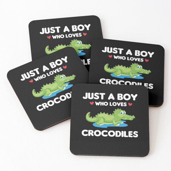 Item preview, Just A Boy Who Loves Crocodiles designed and sold by imaneless.