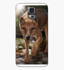 Tasmanian tigers (Thylacines) mother & pup Case/Skin for Samsung Galaxy
