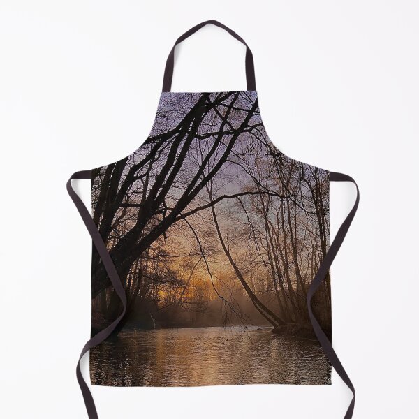 Item preview, Early morning by the river during sunrise designed and sold by HenrikGPhoto.