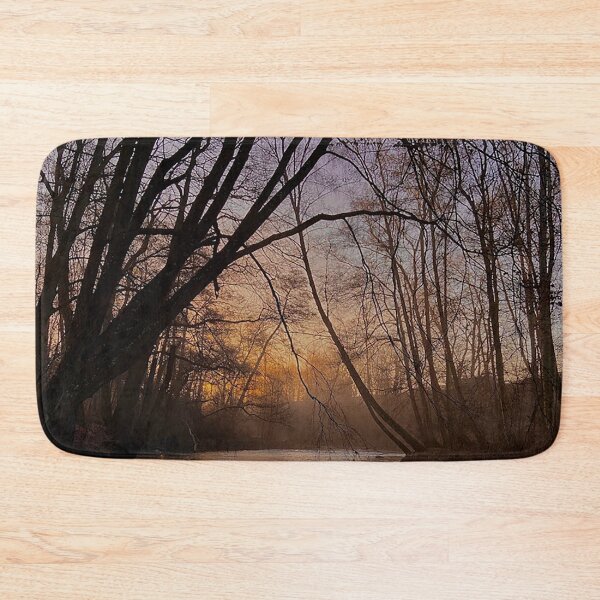 Item preview, Early morning by the river during sunrise designed and sold by HenrikGPhoto.