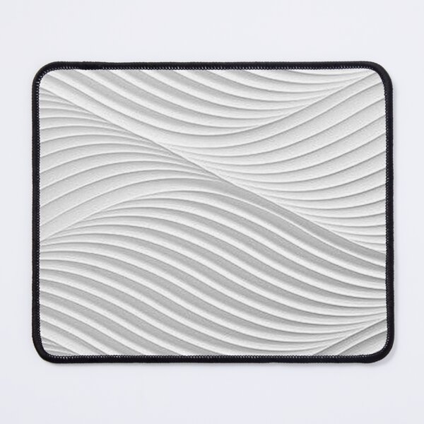 Aperçu de l'œuvre Vagues blanches ondulées créée et vendue par MusicSkateboard.