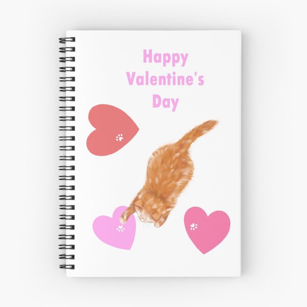 Item preview, Cat Valentine's day Postcard Poster designed and sold by ElenaMorshinina.