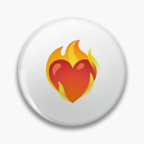 Item preview, Fire Heart Emoji Design designed and sold by classthetic.