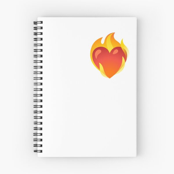 Item preview, Fire Heart Emoji Design designed and sold by classthetic.