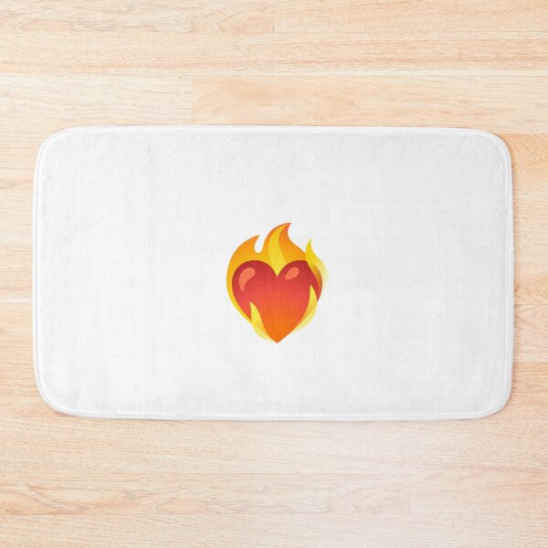 Item preview, Fire Heart Emoji Design designed and sold by classthetic.