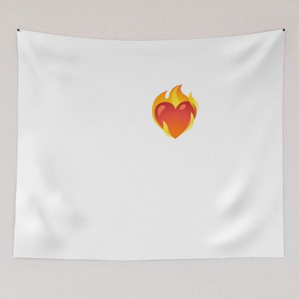 Item preview, Fire Heart Emoji Design designed and sold by classthetic.