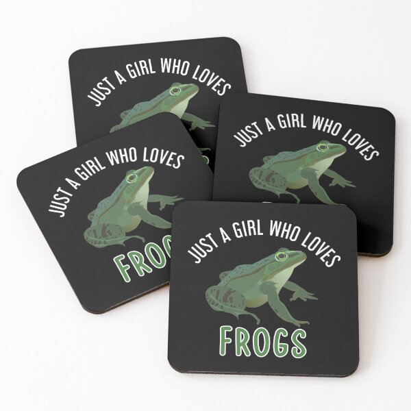 Item preview, Just a girl who loves frogs | Gifts for Frog lover | Frog girl designed and sold by Violet Treasures.