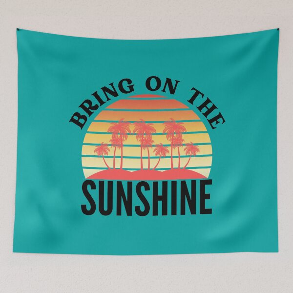 Item preview, Bring On The Sunshine Vintage Graphic designed and sold by Vibbin4Life33.