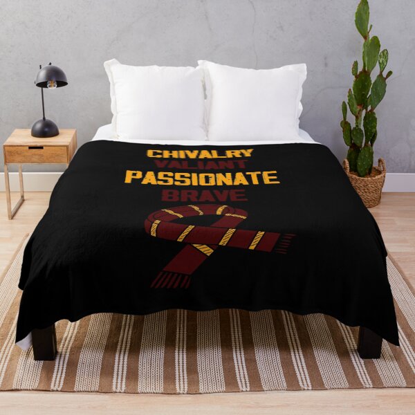 Item preview, Chivalry Valiant Passionate Brave Scarf 1 designed and sold by GraphifyArt.