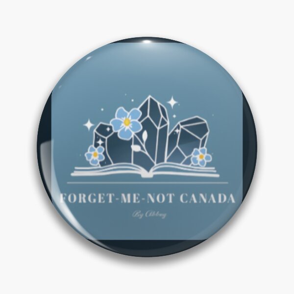 Item preview, Original (Blue) Forget-Me-Not Canada Logo designed and sold by forget-menot-ca.