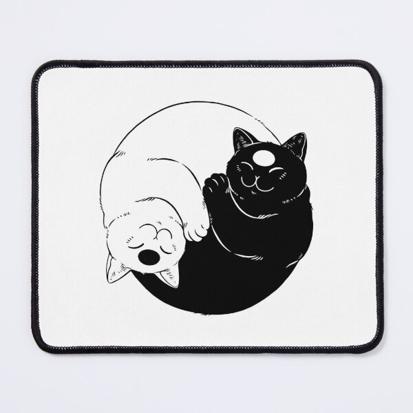 Item preview, cat lovers yin yang designed and sold by Bizarro23.
