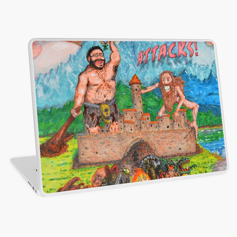 Item preview, Laptop Skin designed and sold by The-Nasty-Hooks.
