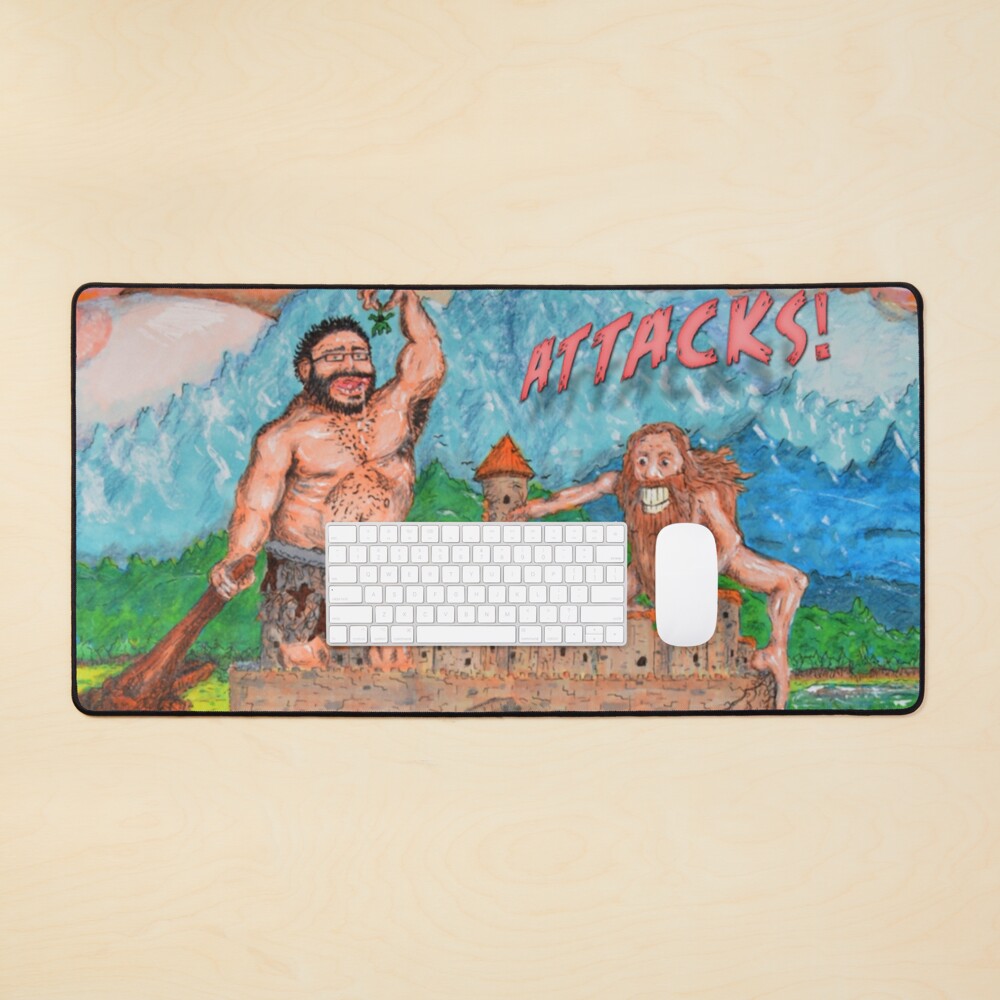 Item preview, Desk Mat designed and sold by The-Nasty-Hooks.