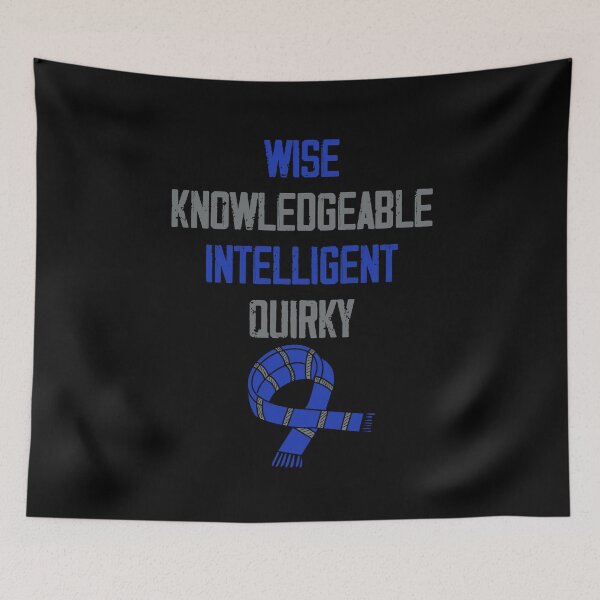 Item preview, Wise Knowledgeable Intelligent Quirky Scarf 2 designed and sold by GraphifyArt.