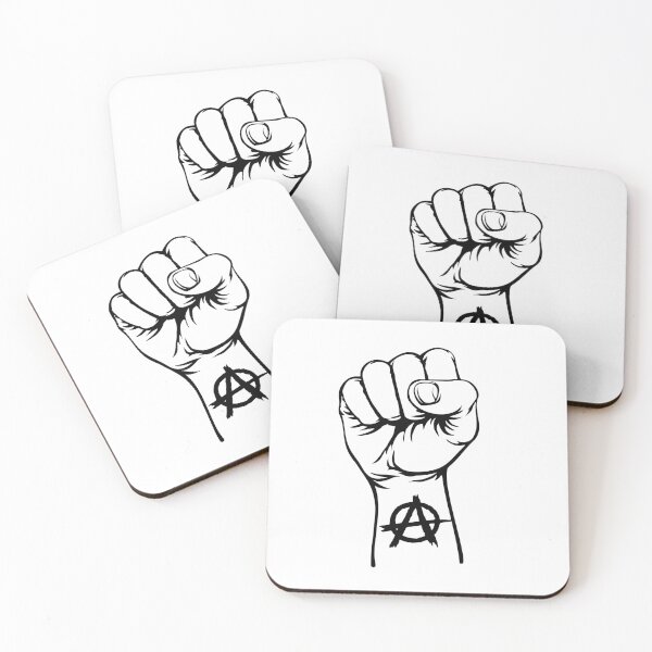 Item preview, anarchists fist designed and sold by Sesa76.