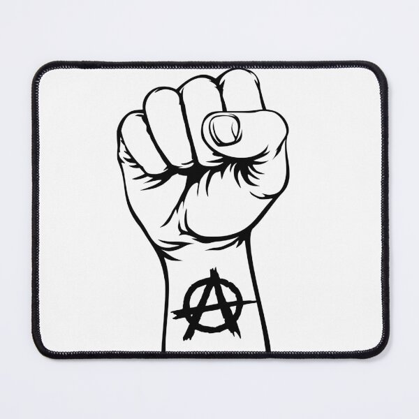 Item preview, anarchists fist designed and sold by Sesa76.
