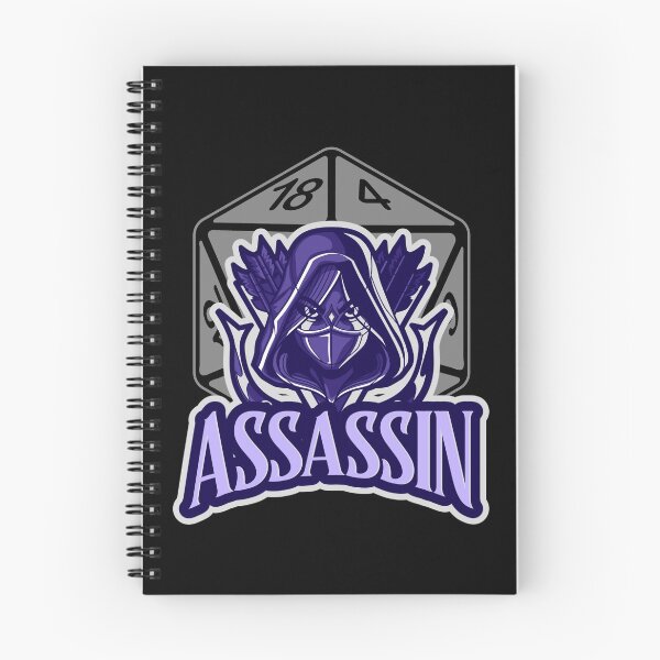 Item preview, Assassin AD&D Character Class Critical Hit d20 Polyhedral Dice Design designed and sold by Candlewood Museum & Gift Shoppe.