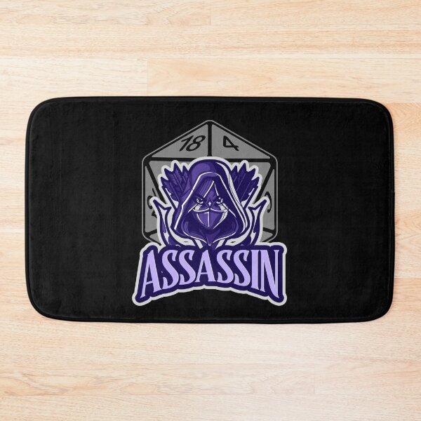 Item preview, Assassin AD&D Character Class Critical Hit d20 Polyhedral Dice Design designed and sold by Candlewood Museum & Gift Shoppe.