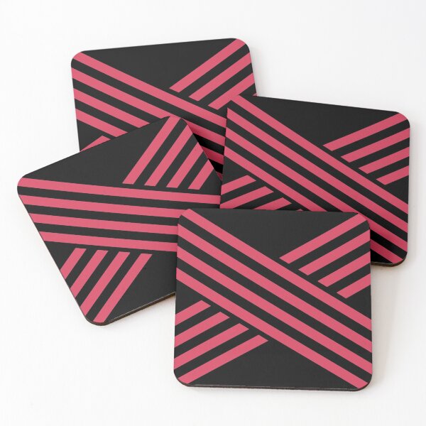 Item preview, Pink and Black Stripes designed and sold by AllCDESIGNS.
