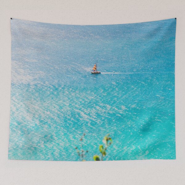 Item preview, Honolulu Sailboat | Oahu, Hawaii | Landscape Photography Print designed and sold by admkng.