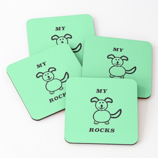 Item preview, My Dog Rocks dark letters designed and sold by janraydesigns.