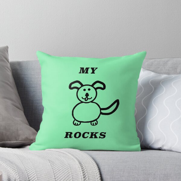 Artikelvorschau, My Dog Rocks dunkle Buchstaben entworfen und verkauft von janraydesigns.