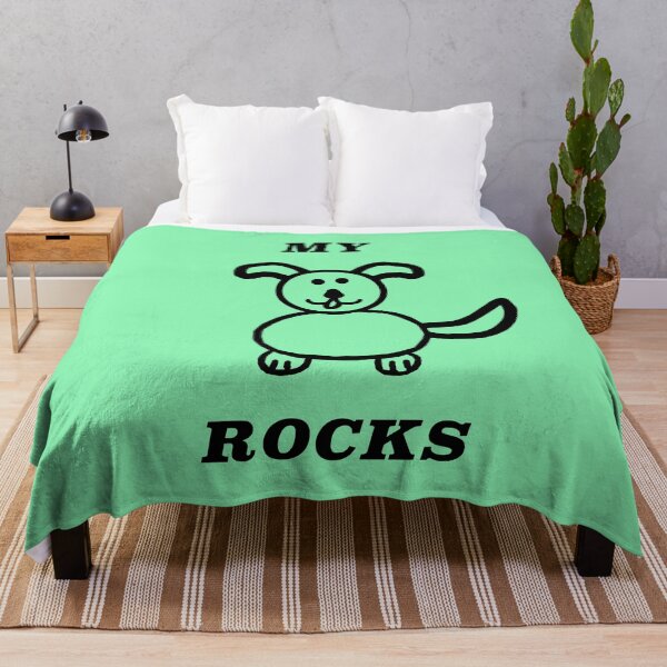 Item preview, My Dog Rocks dark letters designed and sold by janraydesigns.