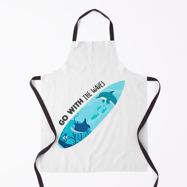 Item preview, Go with the waves - Creative Surfboard designed and sold by swimarts.