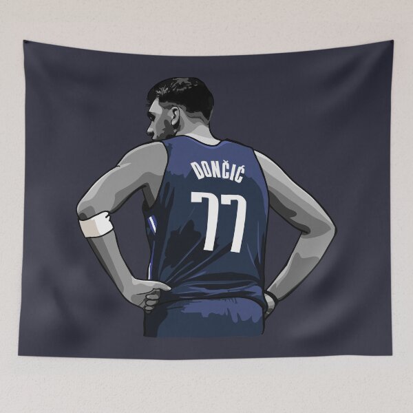 Item preview, Luka Doncic Vector Back Qiangy designed and sold by qiangdade.