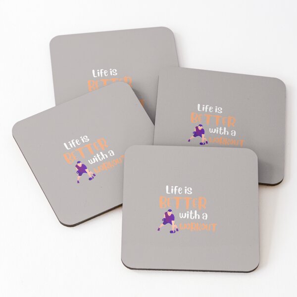 Item preview, LIFE IS BETTER WITH WORKOUT designed and sold by FbCreative.