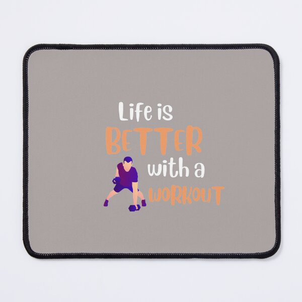 Item preview, LIFE IS BETTER WITH WORKOUT designed and sold by FbCreative.