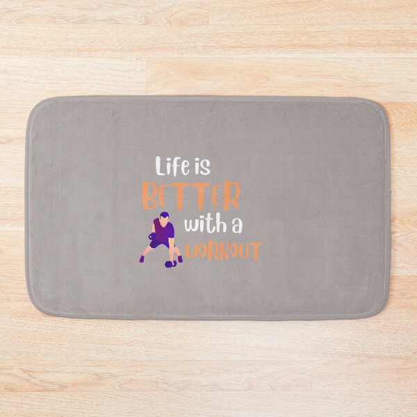 Item preview, LIFE IS BETTER WITH WORKOUT designed and sold by FbCreative.