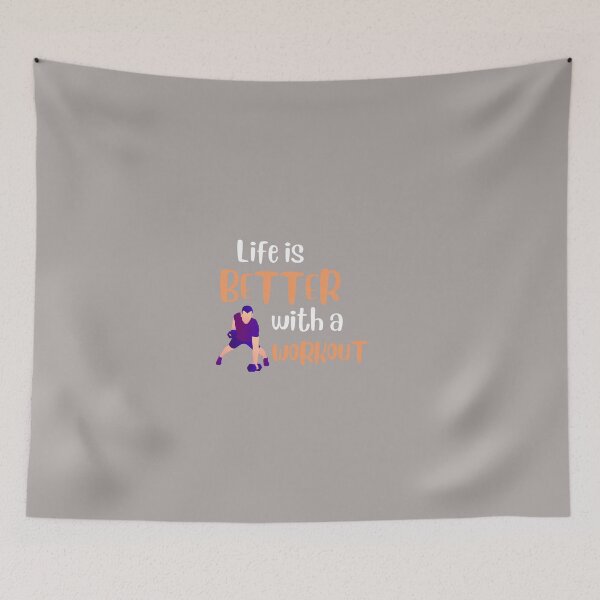 Item preview, LIFE IS BETTER WITH WORKOUT designed and sold by FbCreative.