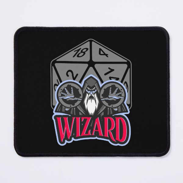 Item preview, Wizard AD&D Character Class Critical Hit d20 Polyhedral Dice Design designed and sold by Candlewood Museum & Gift Shoppe.